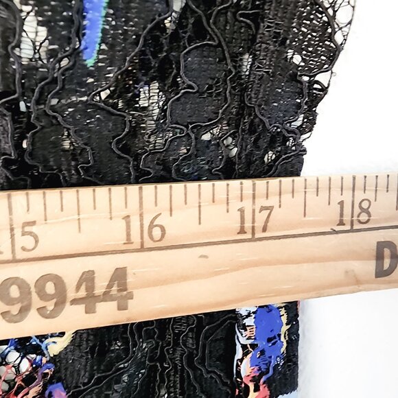 Vintage Signature By Robbie Bee Lace Tank Midi Dress XL WimsiGoth Y2K 90s Grunge - Picture 12 of 14